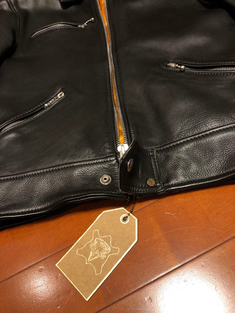 T*Z様 GOLDTOP シングルライダース　英国製　36 美品