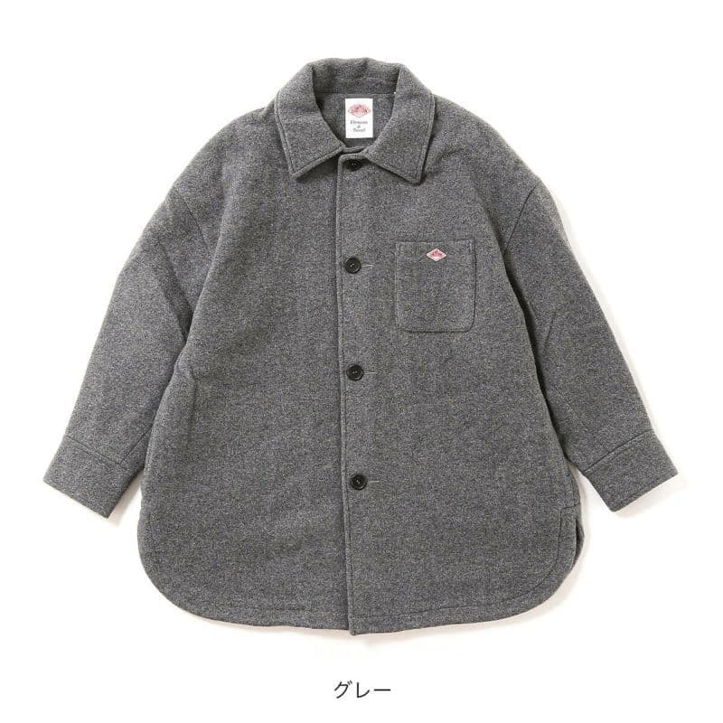 ダントン メルトンウール シャツブルゾンジャケット