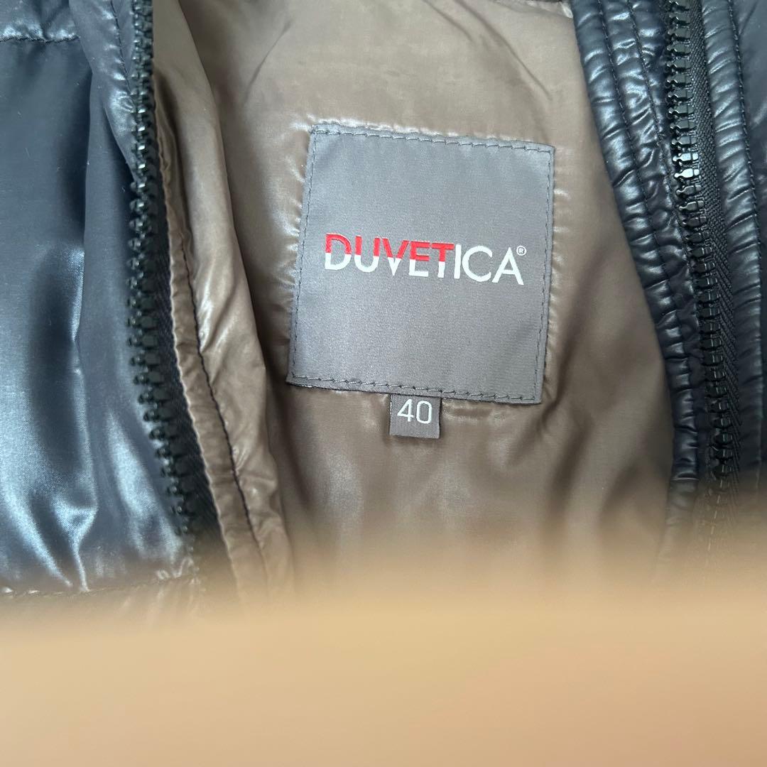 デュベティカ ダウンコート黒 M 美品 新品に近い本日価格（1/28）断捨離