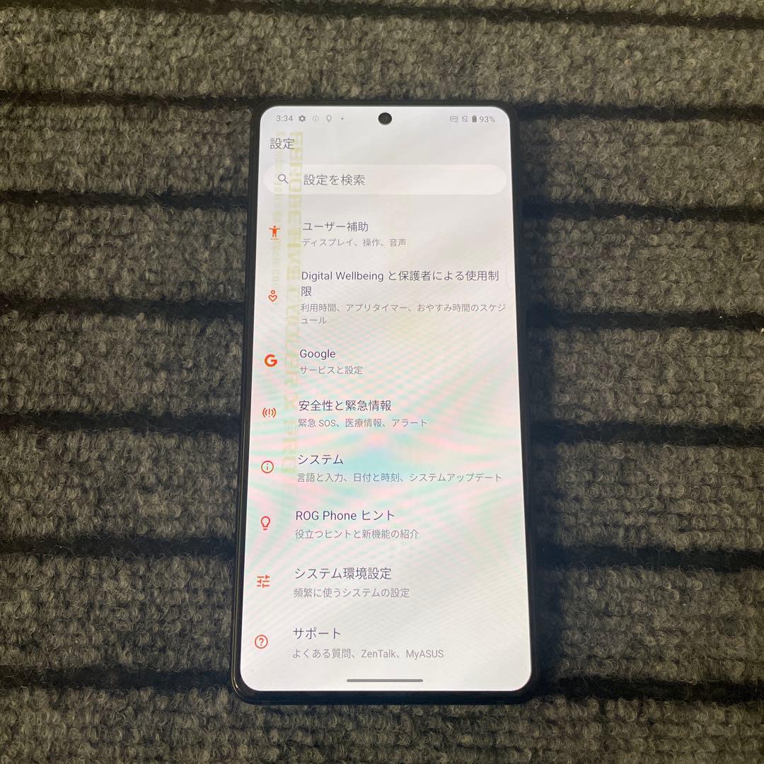 8 ASUS ROG Phone 9 256GB SIMフリー 国内版