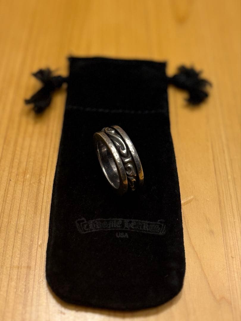 Chrome Hearts スピナースクロールリング