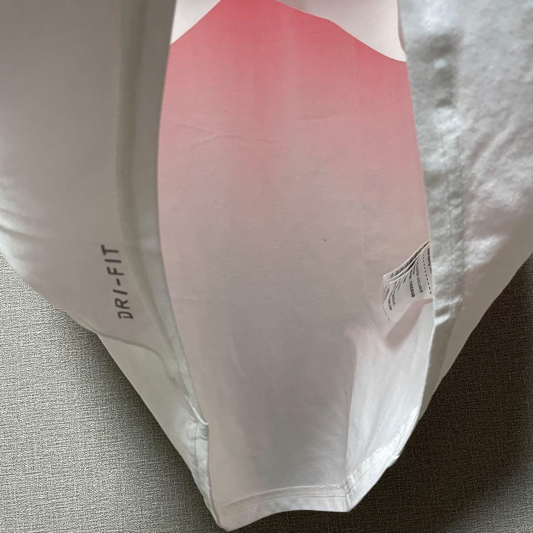 NIKE ナイキ テニス ウェア シャツ フェデラー 赤 レッド レア 希少