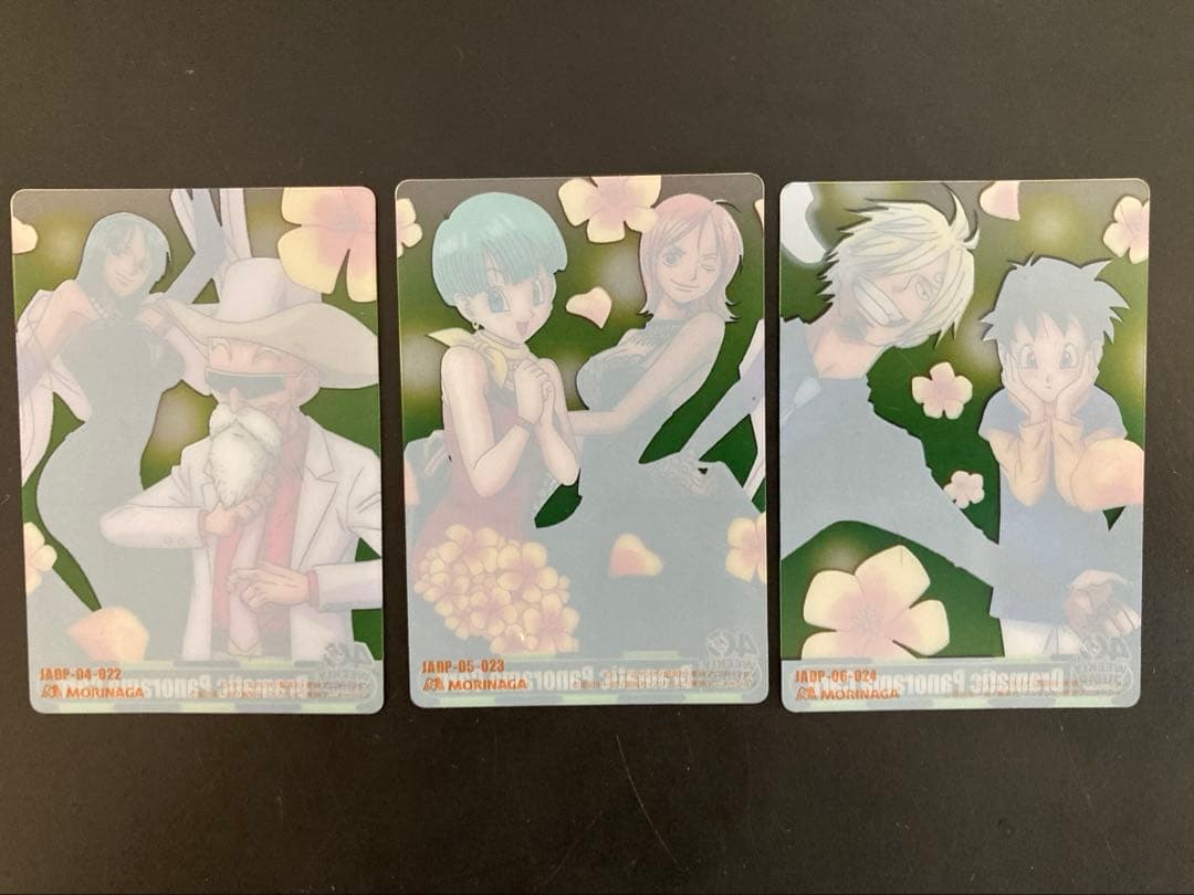 ジャンプ40周年「ワンピース×ドラゴンボール」38枚セット