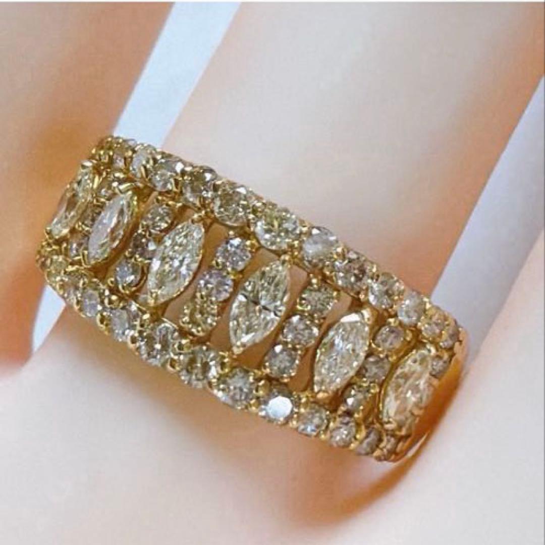 専用　　【3957】 K18 ダイヤモンド 1.00ct 14.5〜15号 鑑別