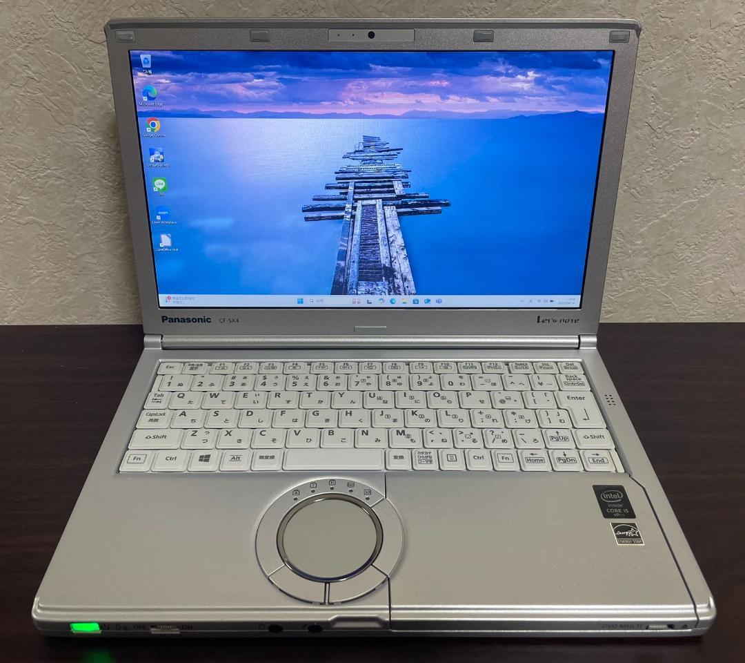 Win11搭載 CF-SX4 メモリ8GB SSD256GB 純正ACアダプタ有