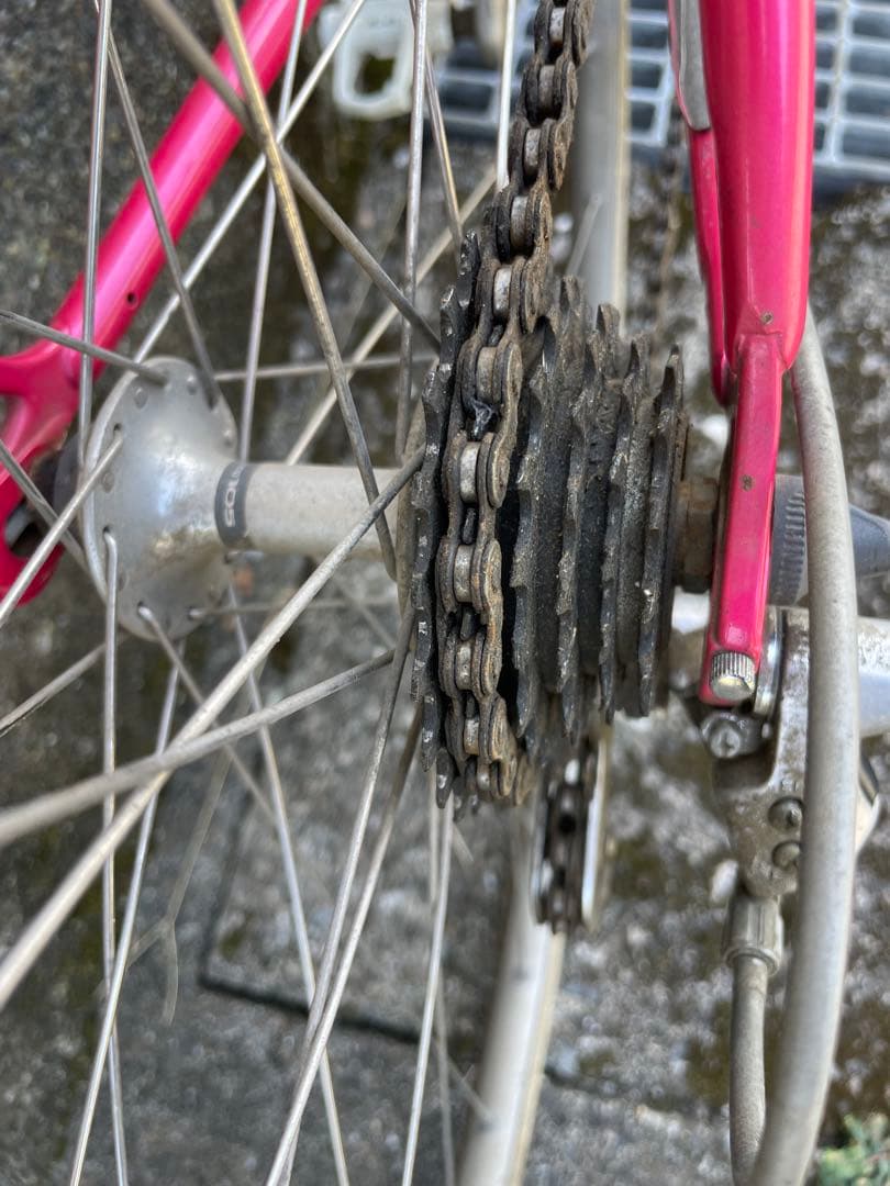 J出品中　　ヴィンテージ　パナソニック　クロモリ　ロードバイク