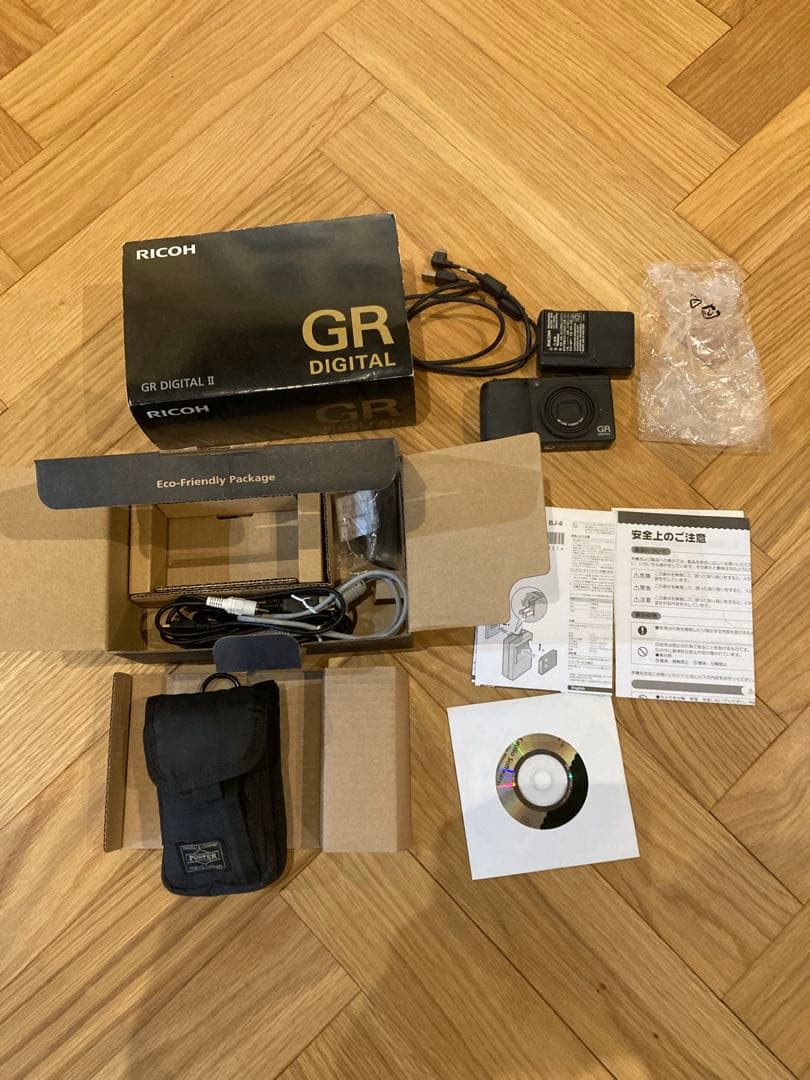 RICOH GR2 デジタルカメラ　porterケース付き