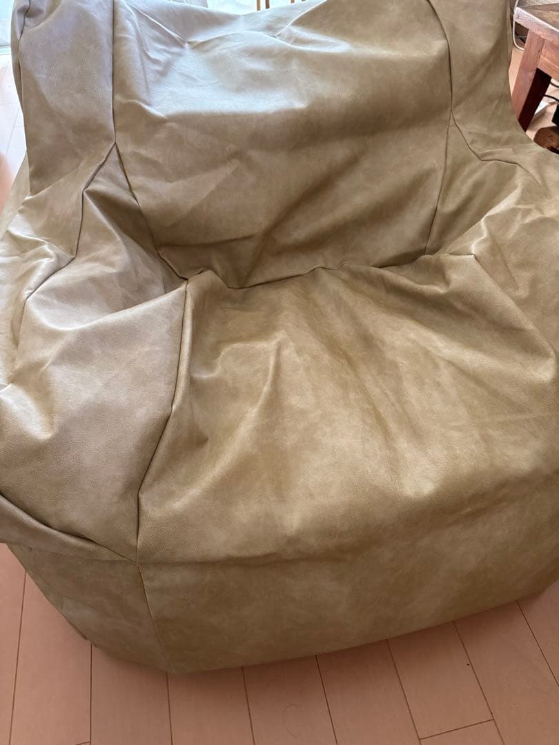 GOOD THING × LOOSYコラボ 1人掛けビーズソファ Beige