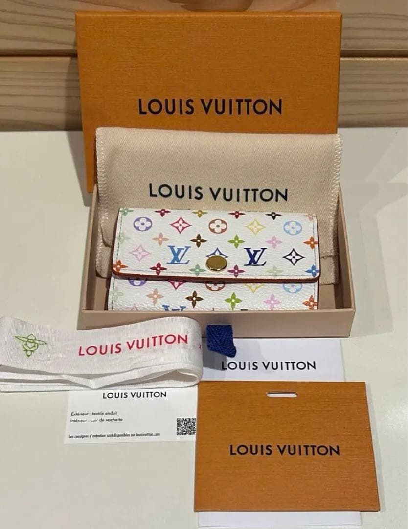 LOUIS VUITTON 村上隆 マルチカラー キーケース