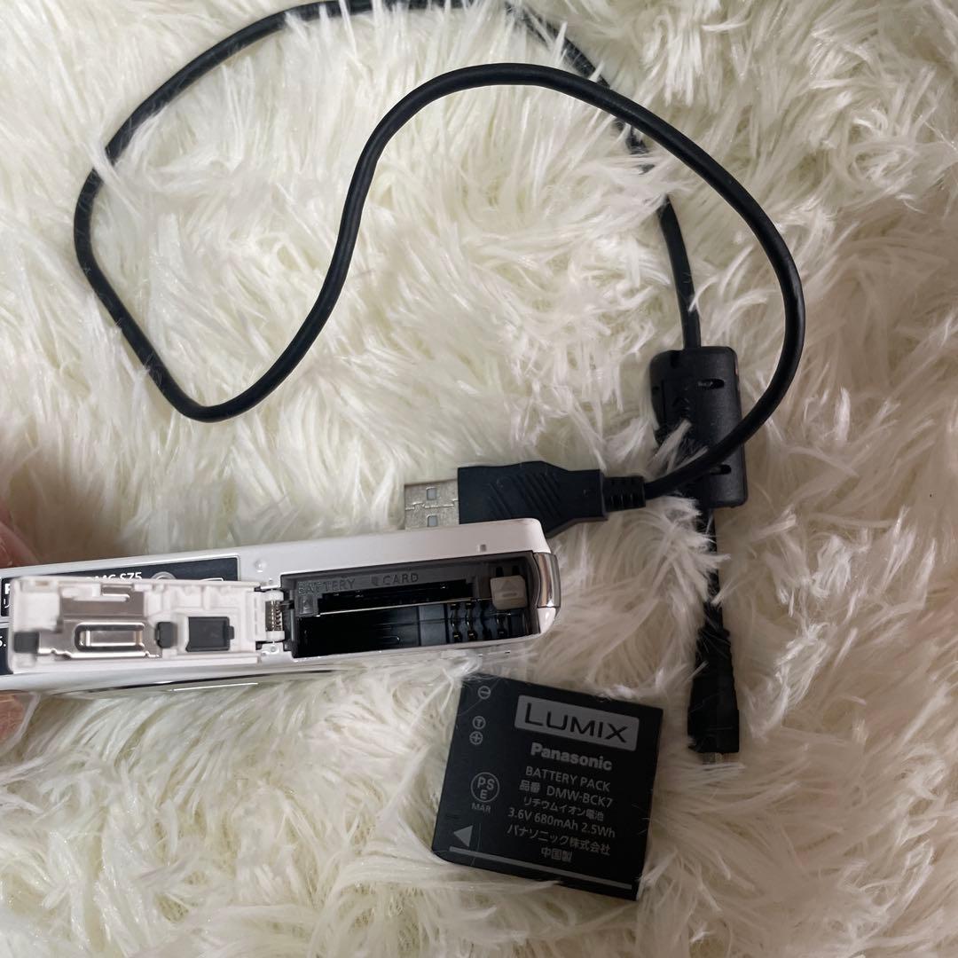 Panasonic LUMIX SZ DMC-SZ5 ホワイト