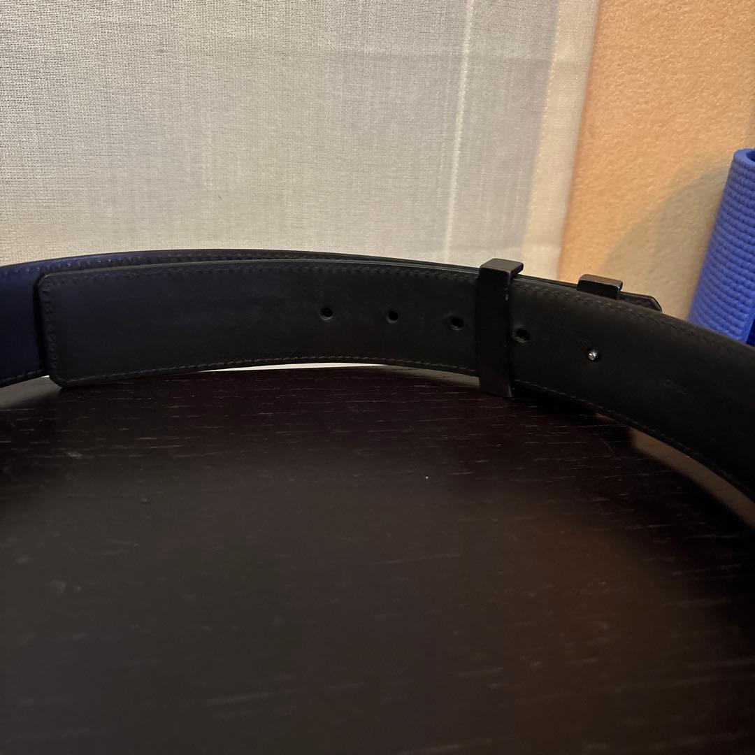 ルイヴィトン　ダミエ　ブラック　メンズベルト