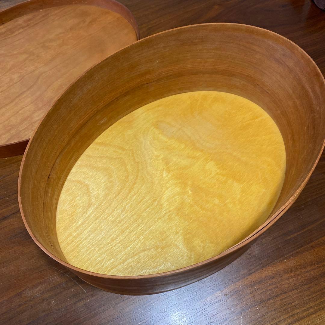 【美品】Orleans Carpenters シェーカーボックス　オーバル