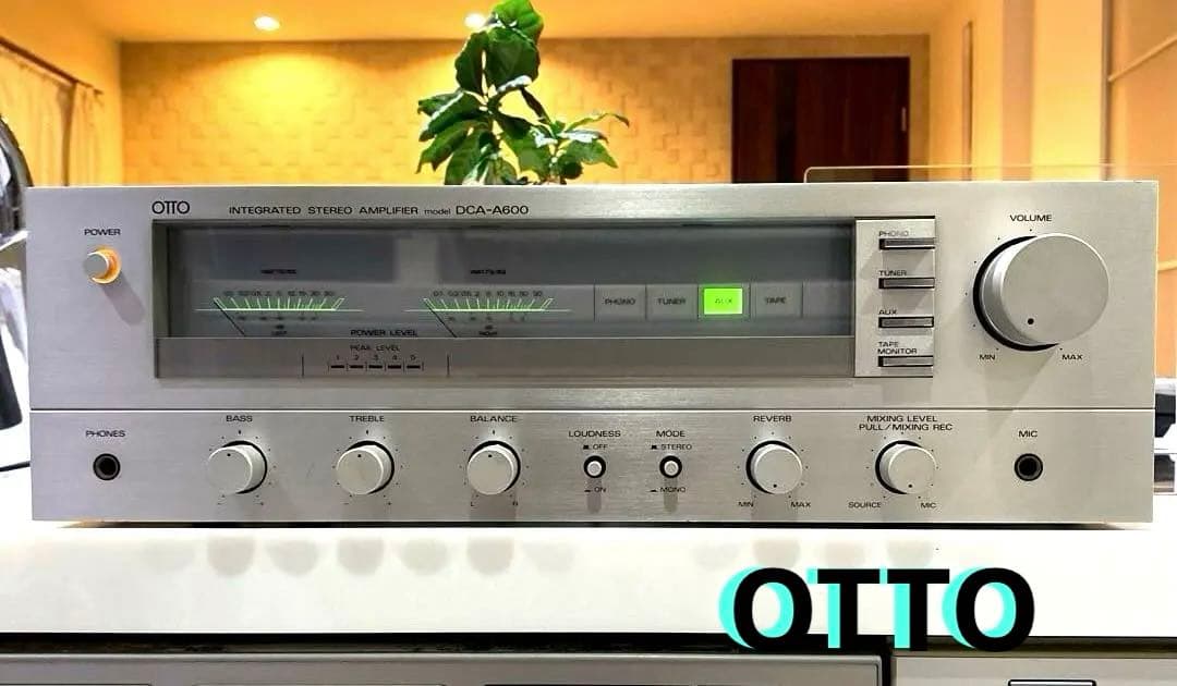 OTTO プリメインアンプ DCA-A600 動作品 送料込