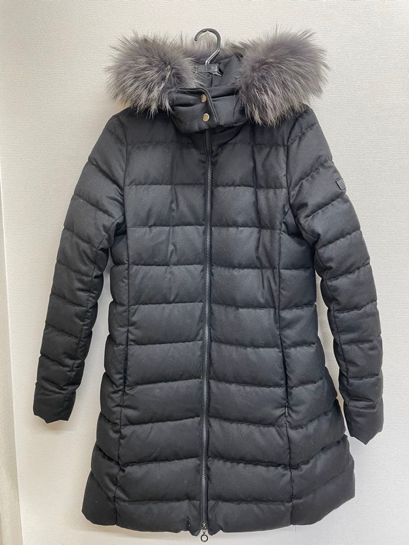 【希少XLサイズ】タトラス LAVIANA ダウンコート ブラック04