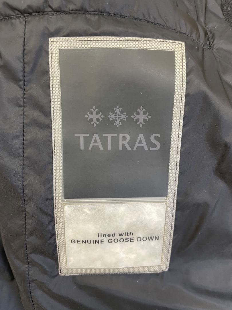 【希少XLサイズ】タトラス LAVIANA ダウンコート ブラック04