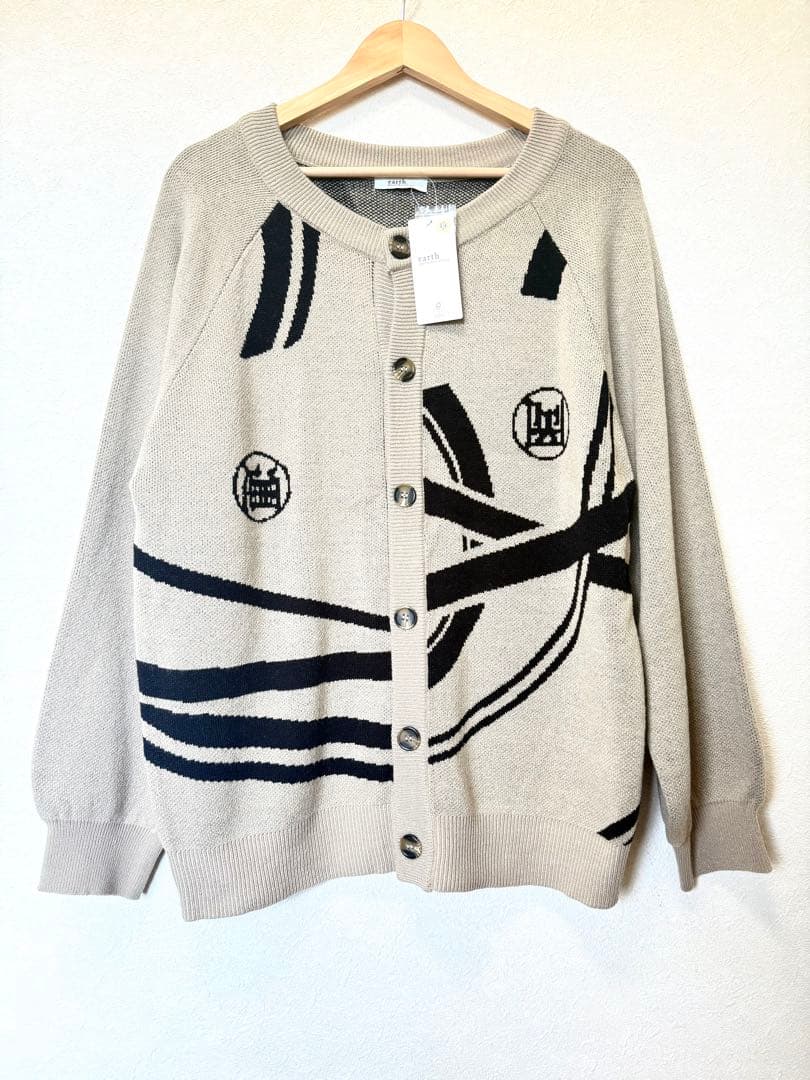 レア！earth music×ゴールデンカムイ 刺青人皮カーディガン 未使用