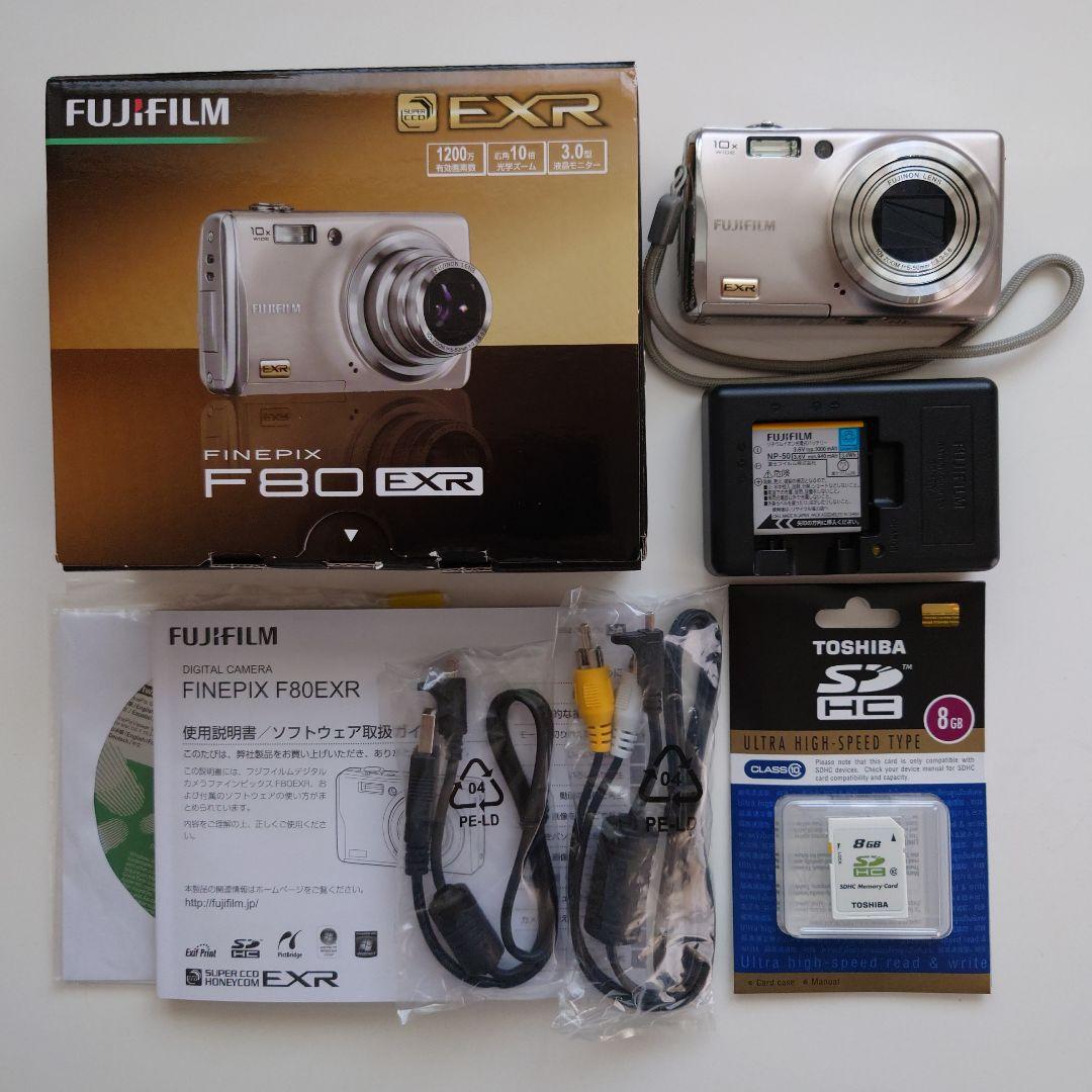 美品　FUJIFILM FINEPIX F80 EXR デジタルカメラ