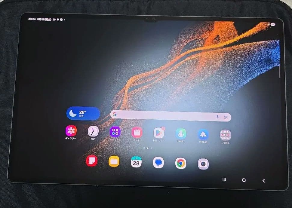 本日限定価格〇美品 中古〇Galaxy tab s8ultra♡キーボード付き♪