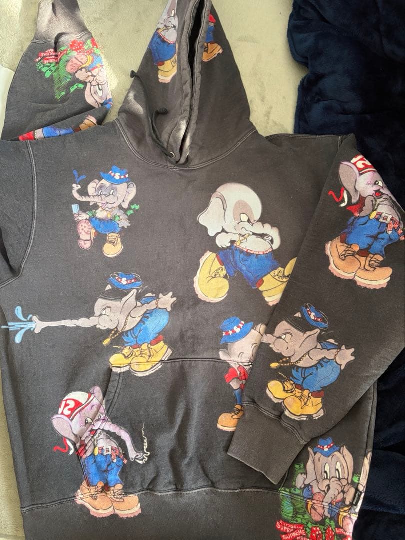 シュプリーム　象　 パーカー