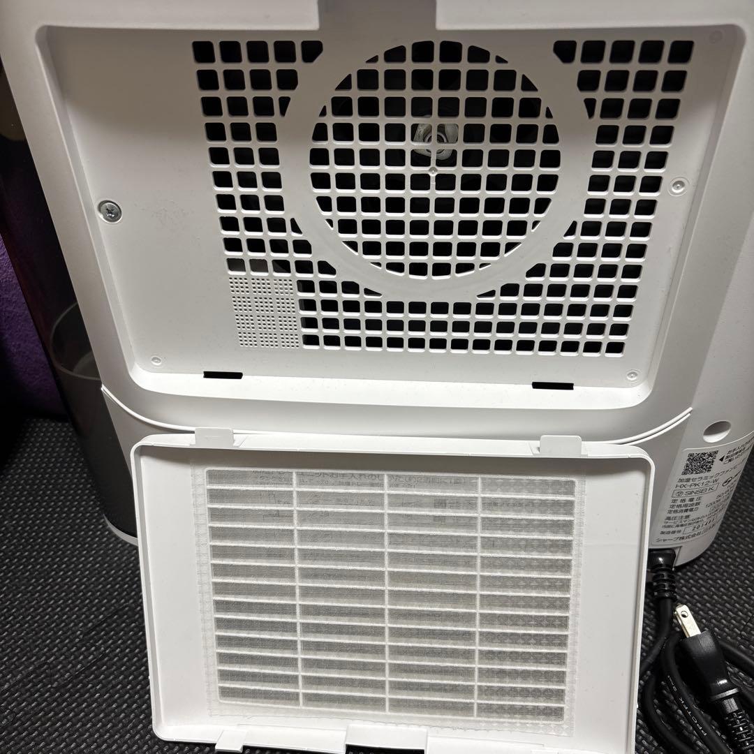 SHARP HX-PK12-W 加湿セラミックファンヒーター
