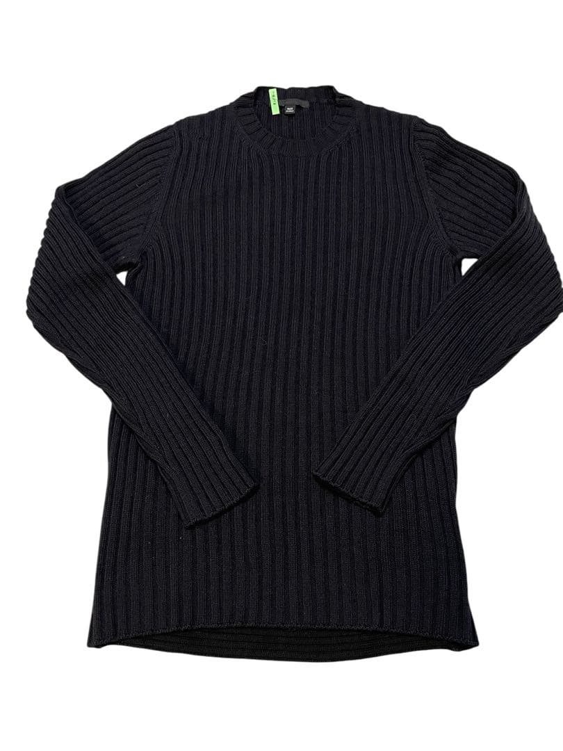 00s HELMUT LANG 本人期 背中開きニット ヘルムートラングセーター