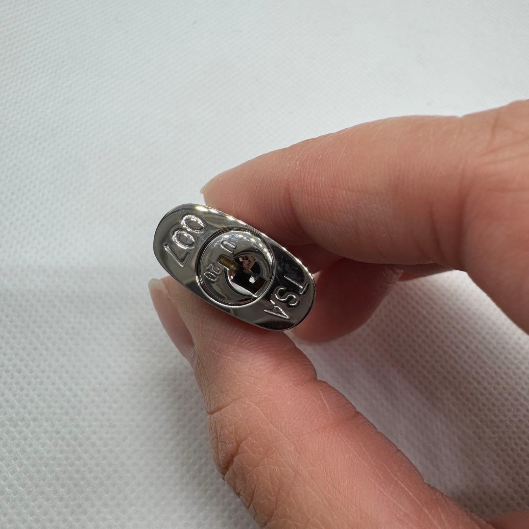 ルイヴィトン 南京錠 キー2本付き パドロック TSAマークロック 鍵 シルバー