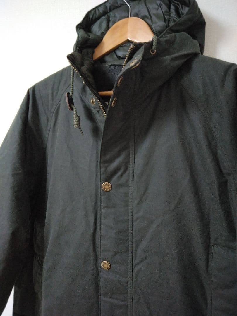 セール！【新品】Barbour バブアー　フーデッドビューフォート　ワックス