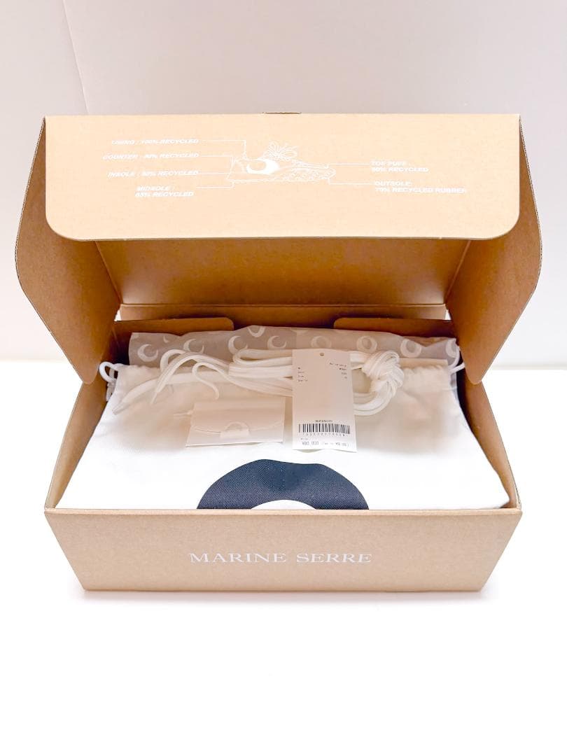 【新品未使用】 MARINE SERRE マリーンセル スニーカー 靴 43