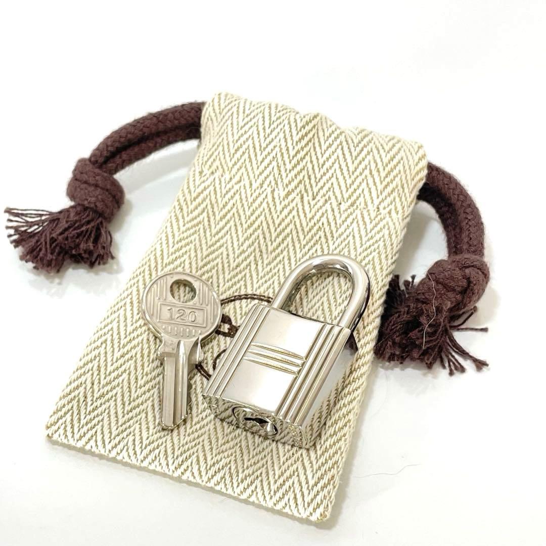 HERMES エルメス カデナ 南京錠 No.120 鍵1本付き