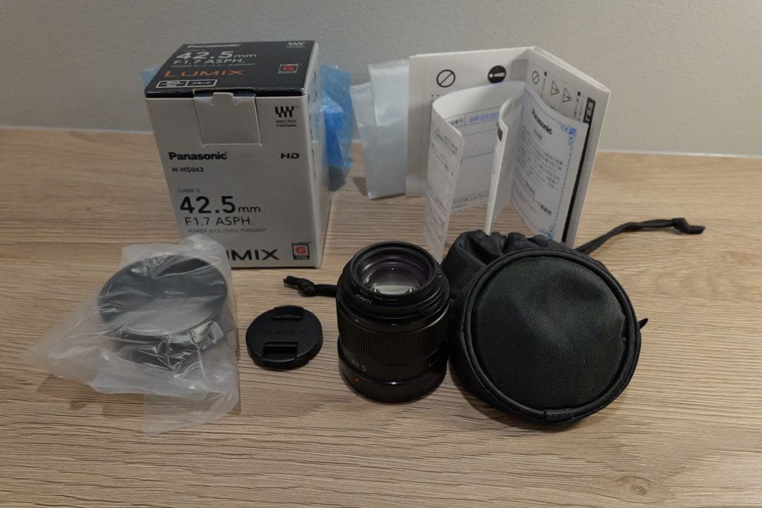 美品　LUMIX G 42.5mm F1.7 ASPH./POWER O.I.S