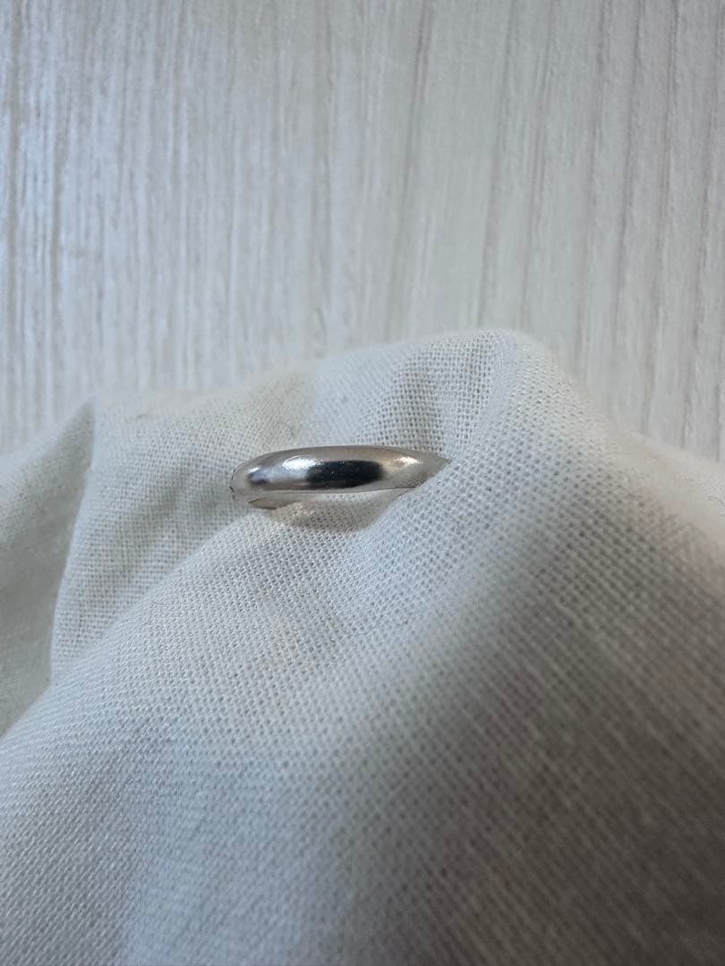 agete アガット　シルバー　ダイヤ　リング　11号　ヴィンテージ感