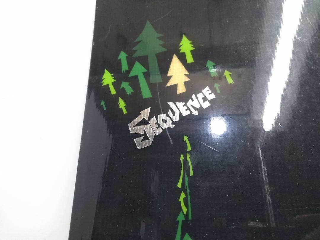 SALOMON SEQUENCE 156cm スノーボード 2点セット ビンM△