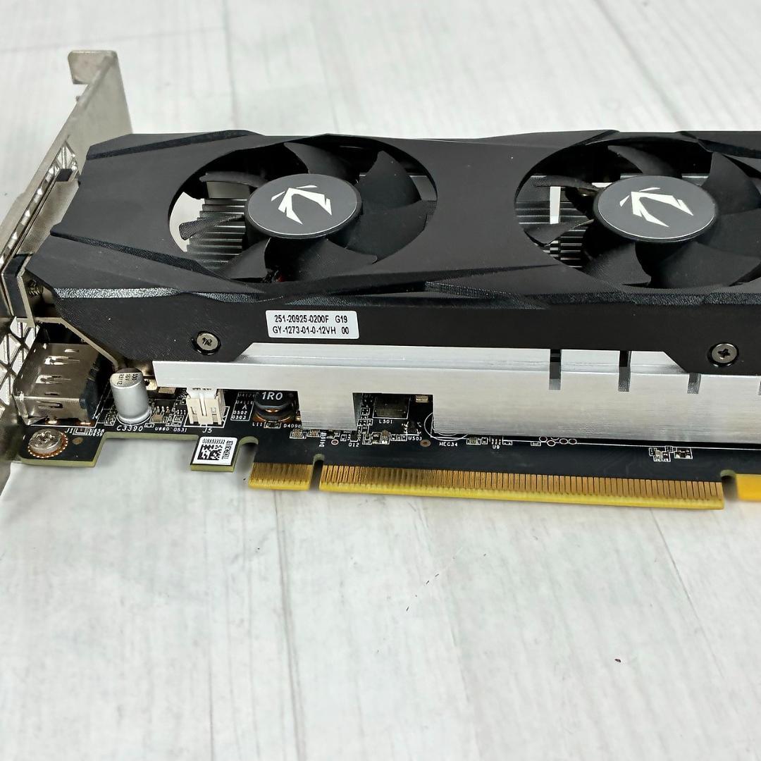 ★美品★ ZOTAC GTX1650 LP 4GB GDDR6 補助電源不要