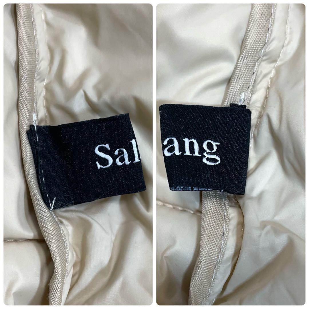 今期 Salang サラン フォクスファー ロングダウンコート ワンホン