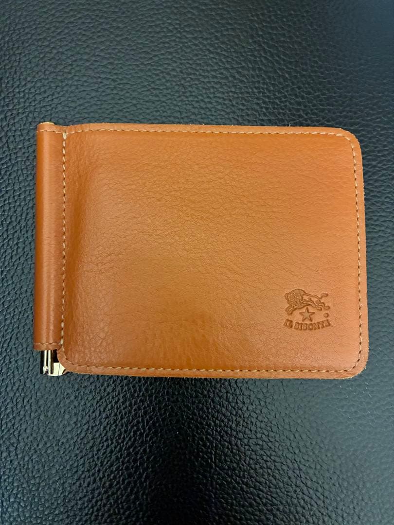 イルビゾンテ レザー マネークリップ 財布 札入れ　カードケース付き