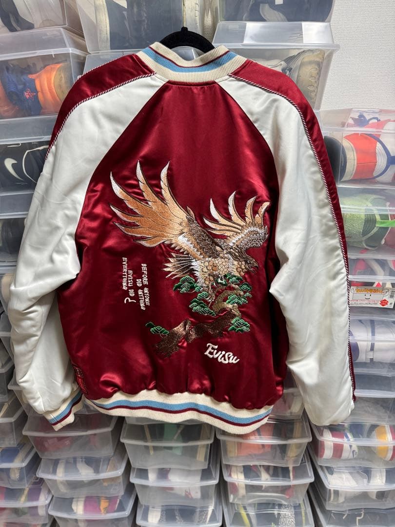 p*a様 Evisu スカジャン リバーシブル