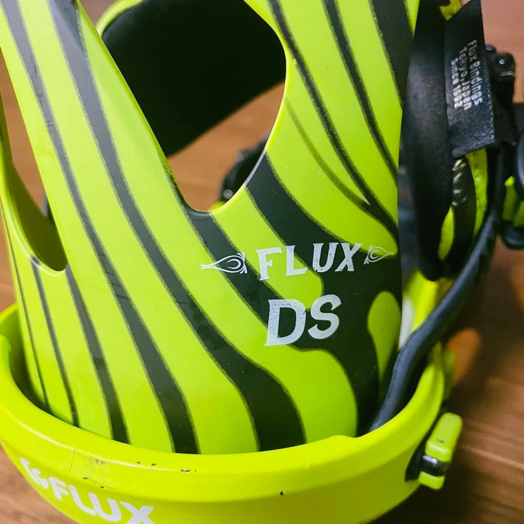 【限定色】FLUX DS スノーボード ビンディング ブラック/グリーン S