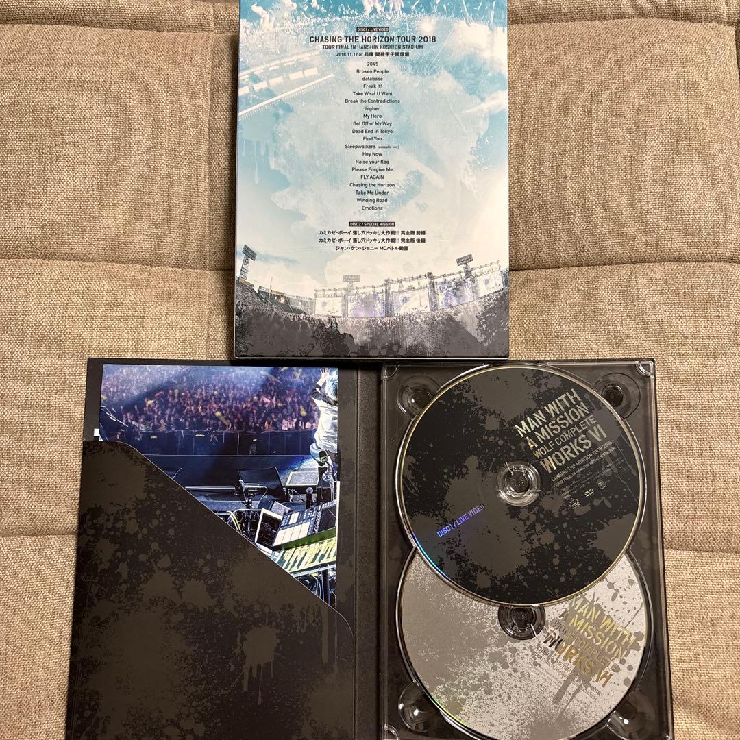 ★マンウィズ　DVD狼大全集I-V Wolf Complete Works Ⅵ