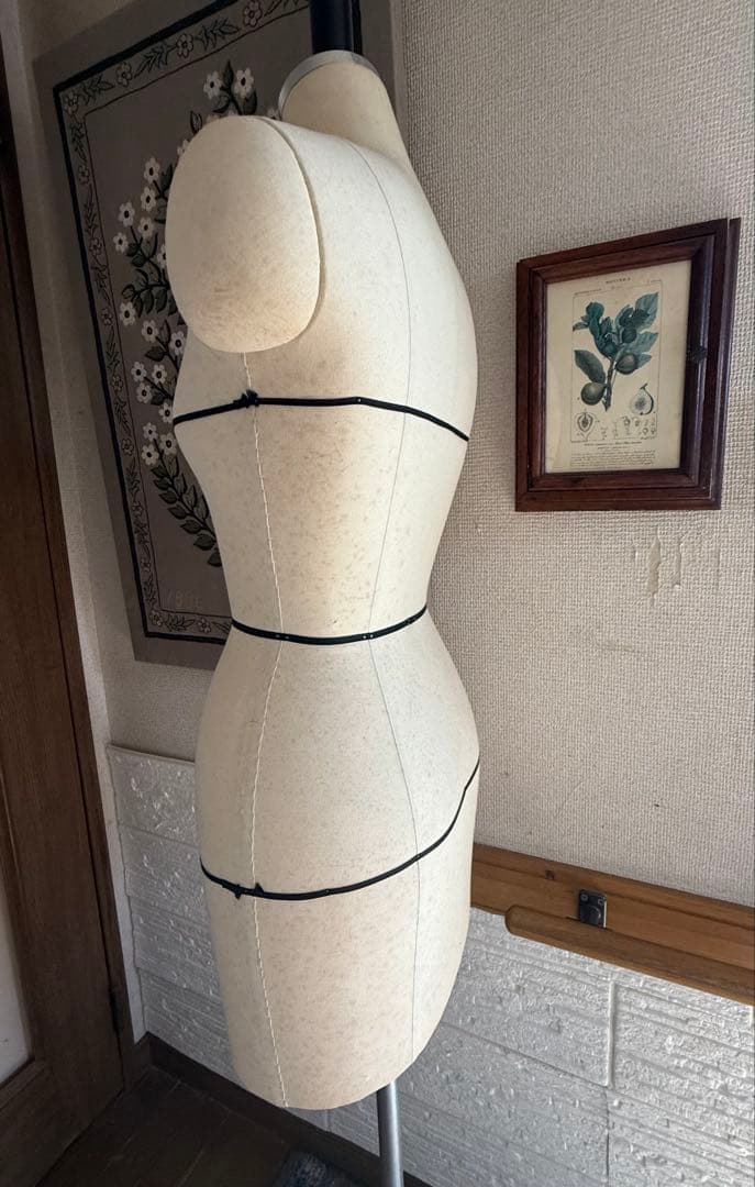 TOKYOKIIYA 東京キイヤ 老舗トルソー 高さ調整 鉄脚ペダル レア 貴重