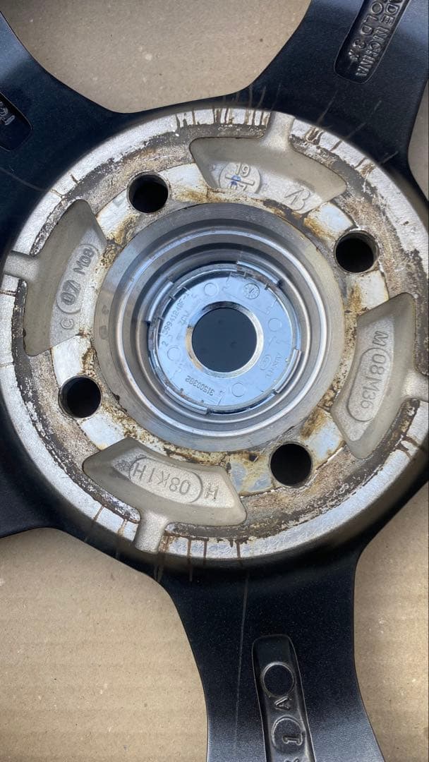 スタッドレスタイヤホイル付き155/65/R14、4本セット