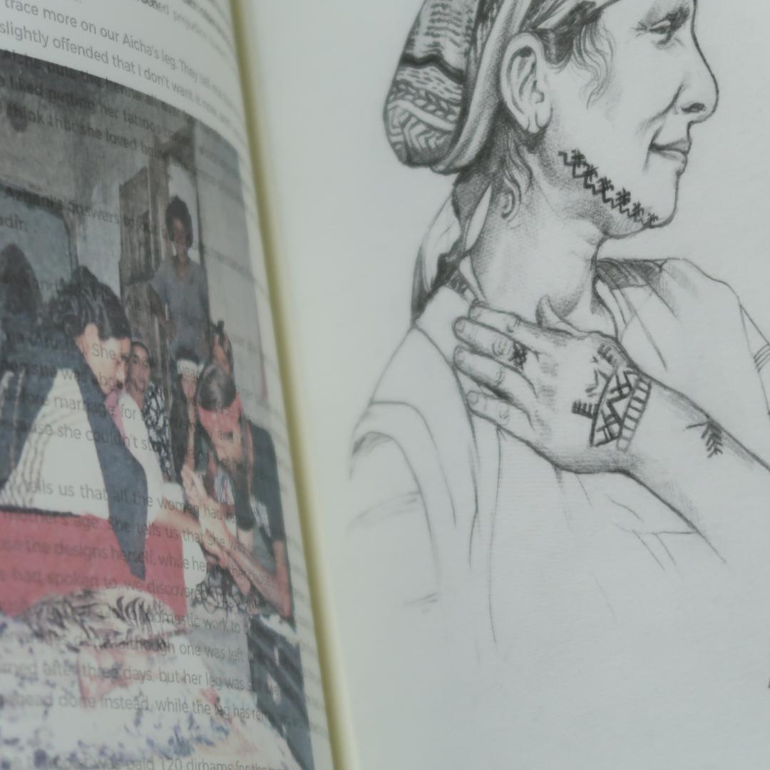 セール！　洋書 　Berber Tattooing　モロッコ アトラス　タトゥー