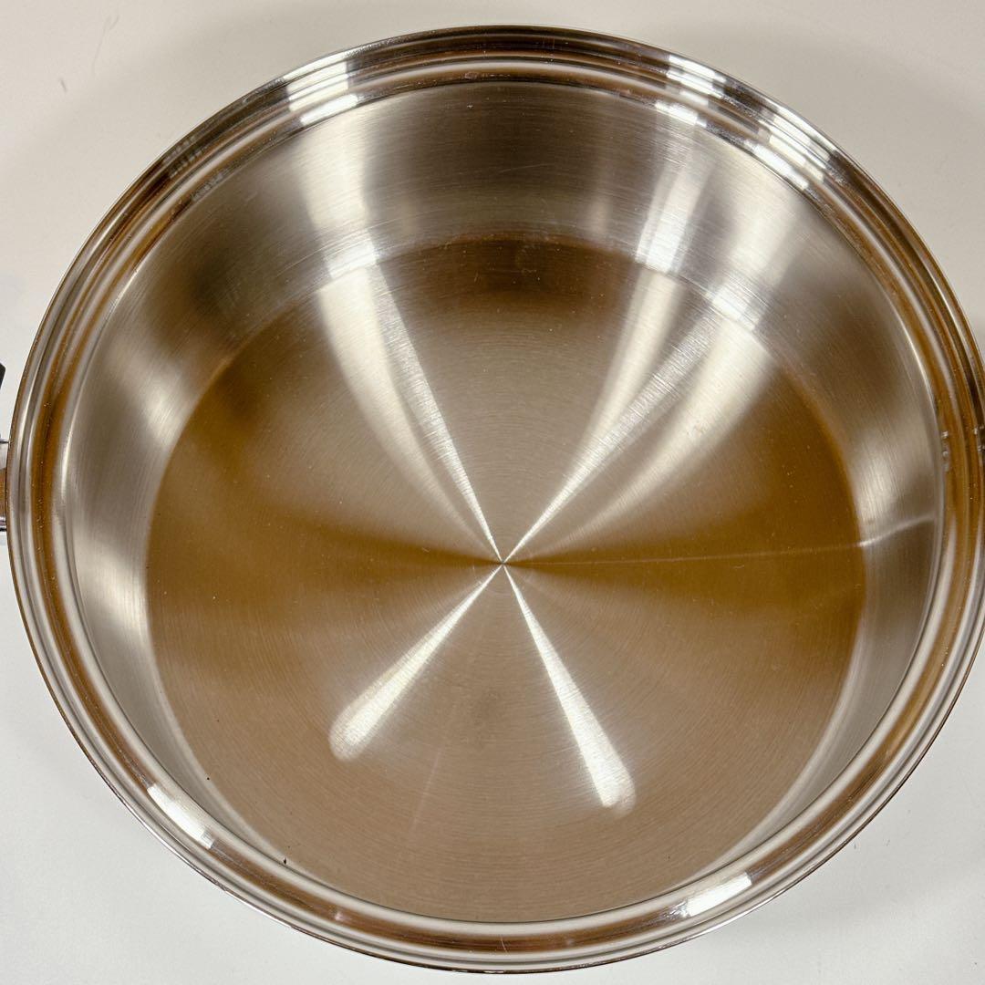 ロイヤルクイーン  QUEEN 大フライパン 6コート セットIH対応