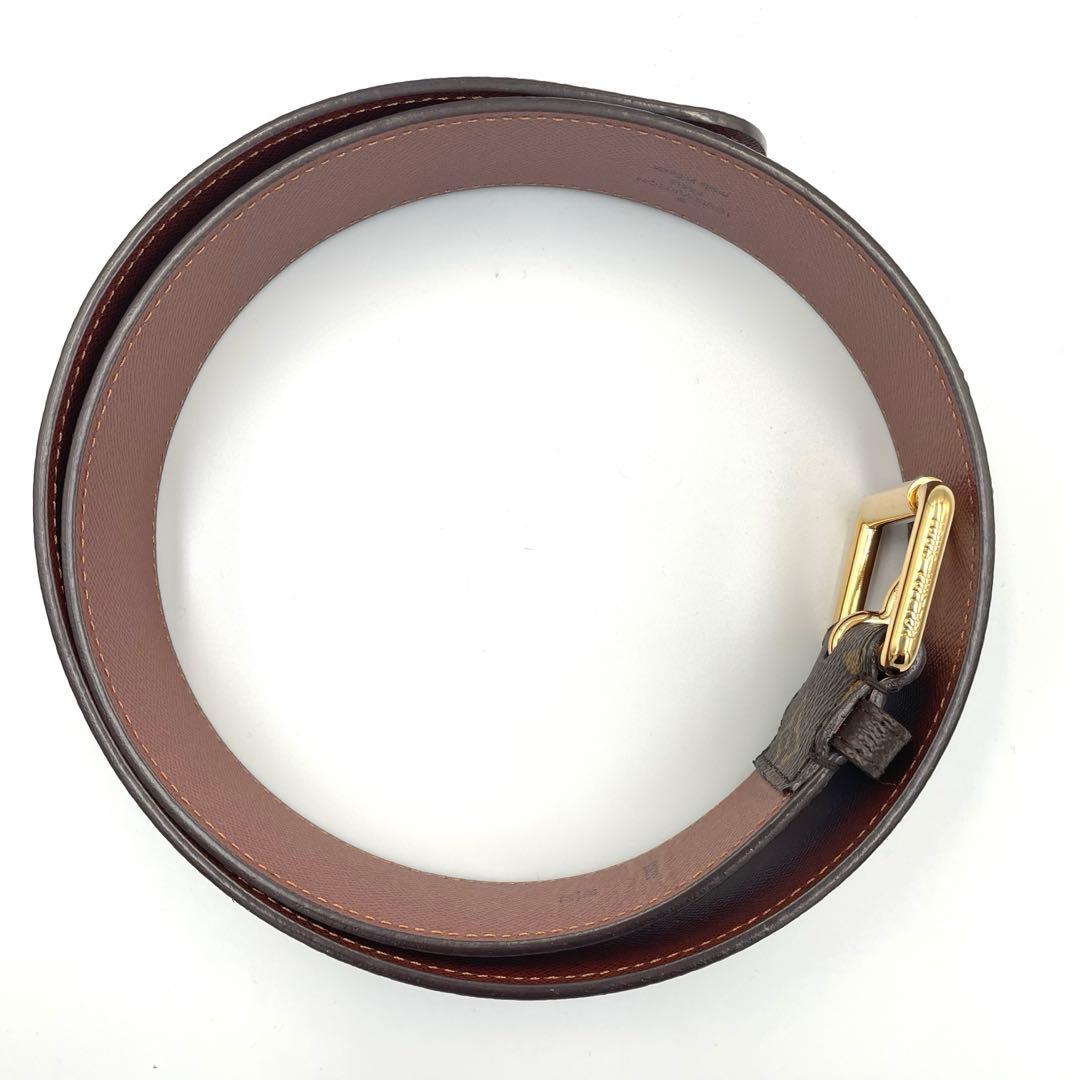 【美品】ルイヴィトン サンチュール ポシェットデュオ M9836 ベルト