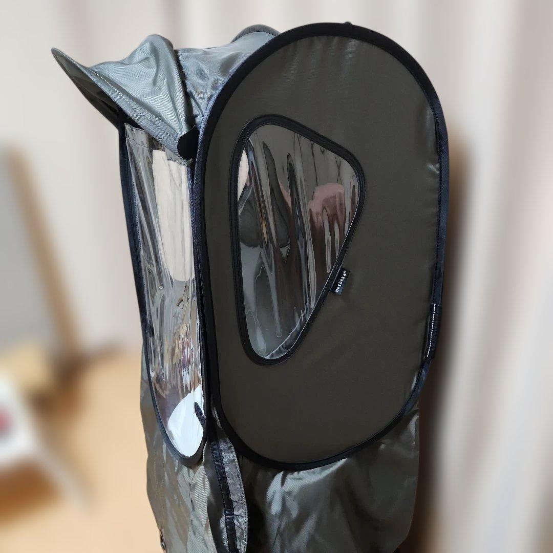 norokkaレインカバー　スタンダードモデル　後ろ用　オリーブ