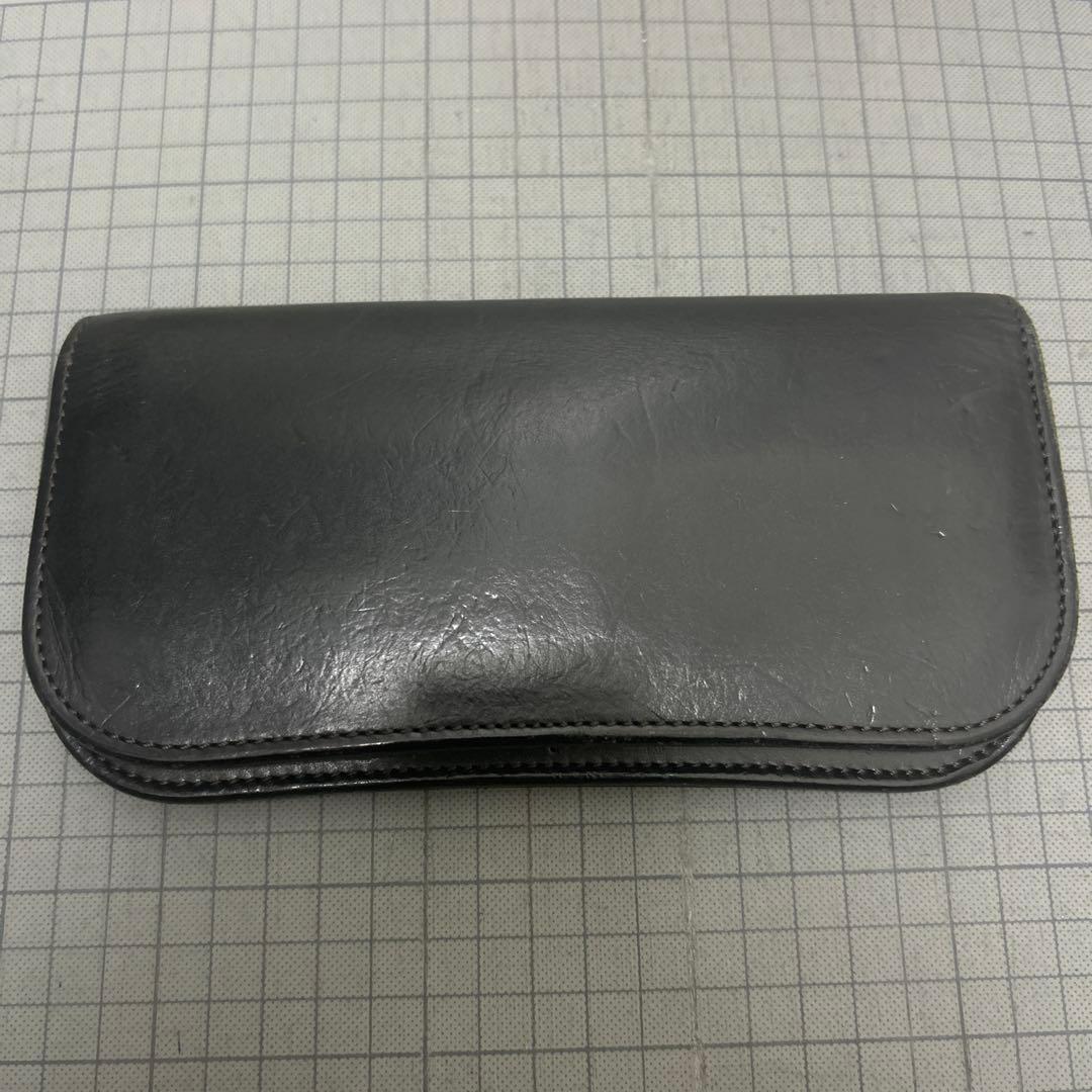 WILDSWANS 黒 レザー 長財布