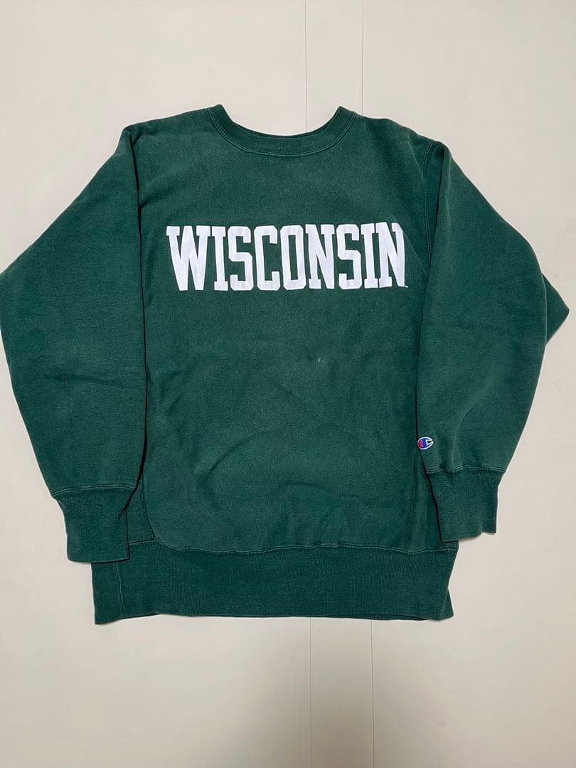 champion リバースウィーブ 90s USA製 XL WISCONSIN