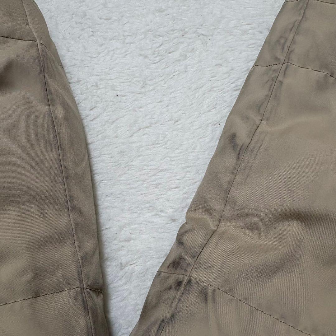 バーバリーロンドン　ダウンジャケット　ノバチェック　L 大きいサイズ　ベージュ