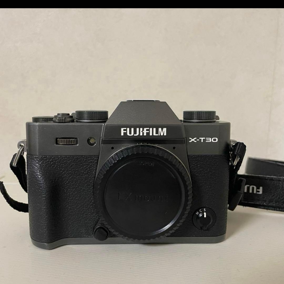 Fujifilm x-t30 チャコールシルバー xt-30