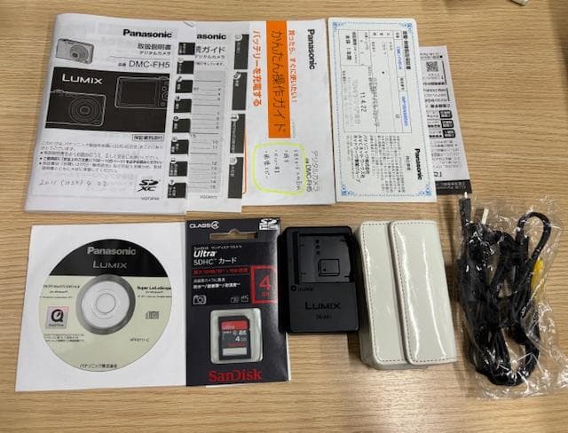 【動作確認済】Panasonic LUMIX DMC-FH5 デジカメ ピンク