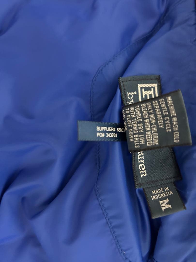 POLO by Ralph Lauren ダウンベスト 赤 ビッグポニー USA